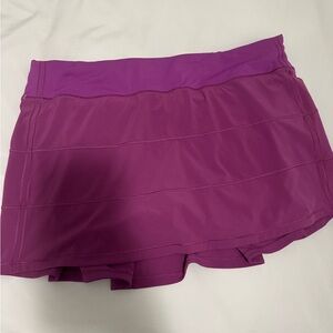 lululemon athletica vivid plum Skirt TALL